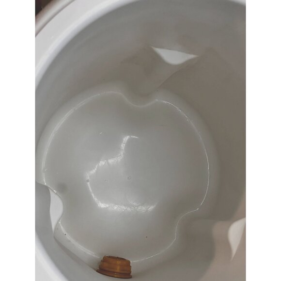 Igloo Water Cooler Handle Spout White Blue Durable Plastic Vtg 2 Gallon Storage - Picture 5 of 8